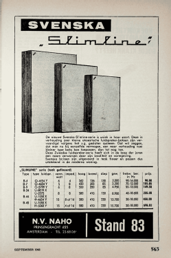 Sinus 'Slim Line' högtalare B-45; Svenska (ID = 2927166) Speaker-P