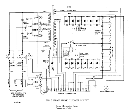 Linear Amplifier Mark II; Swan Electronics, (ID = 3036373) Amateur-D