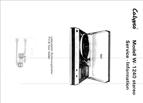 Calypso - Music-Center W-1240; Swing Electroimpex (ID = 1188500) Radio