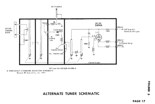 17P101 Ch= 1-537-1; Sylvania Hygrade, (ID = 2474016) Television