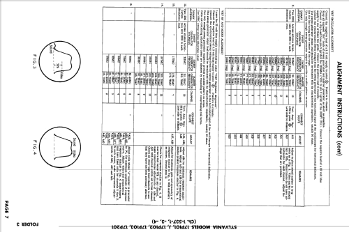 17P101 Ch= 1-537-1; Sylvania Hygrade, (ID = 2474019) Television