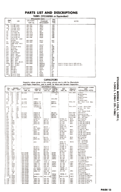 1-125-1 Ch= 1-186; Sylvania Hygrade, (ID = 2791809) Television