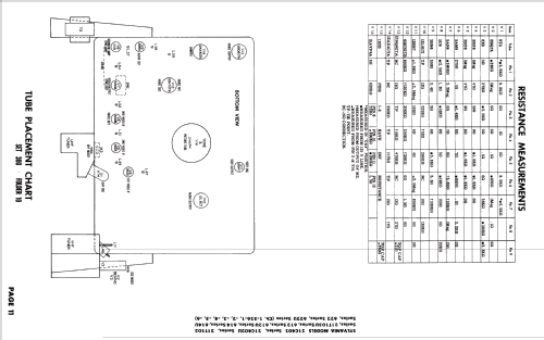 21C402 'U' Series Ch= 1-526-6; Sylvania Hygrade, (ID = 2685260) Television