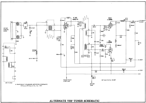 21C501 Ch= 1-533-3; Sylvania Hygrade, (ID = 1866876) Television