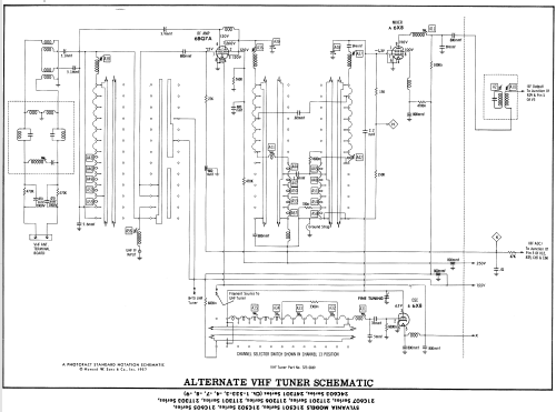 21C501 Ch= 1-533-3; Sylvania Hygrade, (ID = 1866877) Television