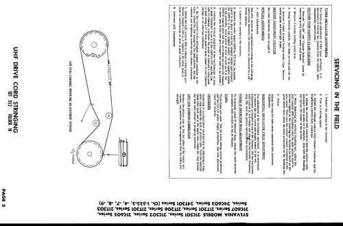 21C501 Ch= 1-533-3; Sylvania Hygrade, (ID = 1866884) Television