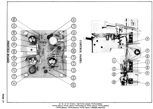 21C501 Ch= 1-533-3; Sylvania Hygrade, (ID = 1866889) Television