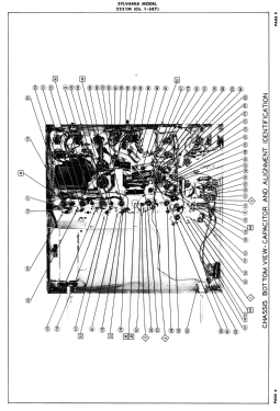 2221M Ch= 1-387; Sylvania Hygrade, (ID = 2934902) Television