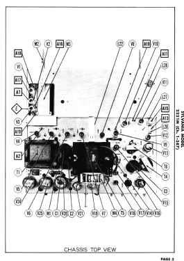 2221M Ch= 1-387; Sylvania Hygrade, (ID = 2934904) Television