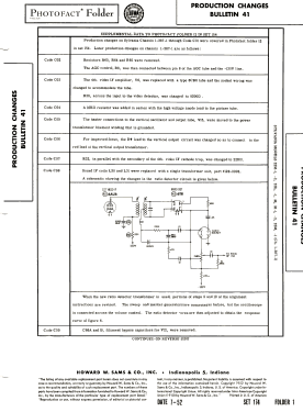 22M-2 Ch= 1-387-1; Sylvania Hygrade, (ID = 3075008) Television