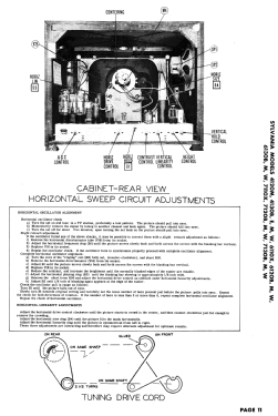 4120M Ch= 1-260; Sylvania Hygrade, (ID = 2859574) Television