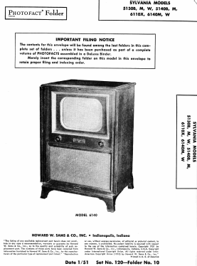 5130W Ch= 1-290; Sylvania Hygrade, (ID = 2827210) Television