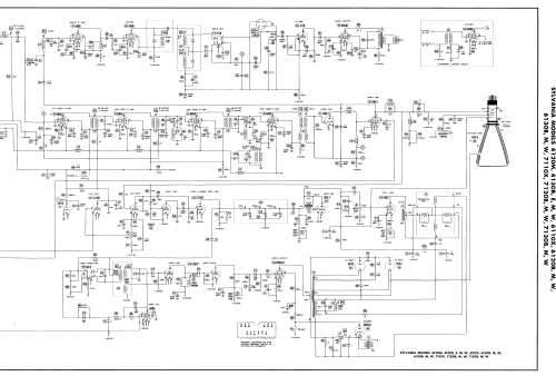 6120B Ch= 1-261; Sylvania Hygrade, (ID = 2860417) Television