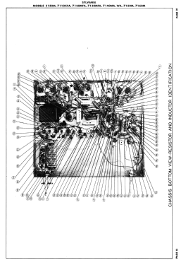 7120MFA Ch= 1-442; Sylvania Hygrade, (ID = 2911716) Television