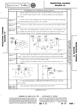 71M-1 Ch= 1-502-1; Sylvania Hygrade, (ID = 3079317) Television