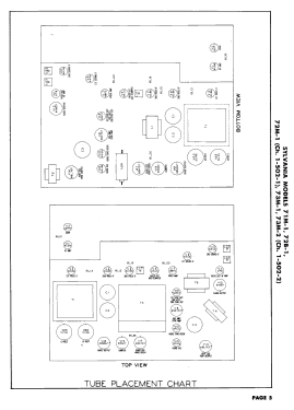 72B-11 Ch= 1-502-3; Sylvania Hygrade, (ID = 3079353) Television