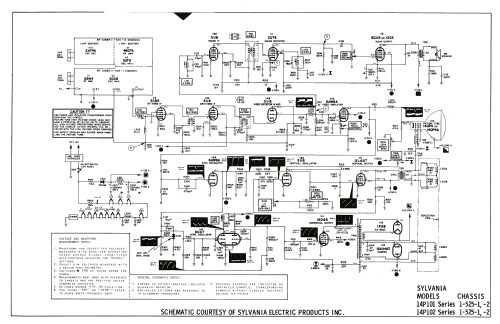 Ch= 14P101 Series 1-525-2; Sylvania Hygrade, (ID = 2022140) Television