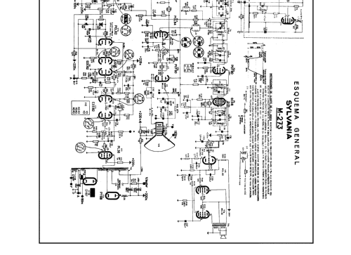 M-273; Sylvania (ID = 2450787) Television