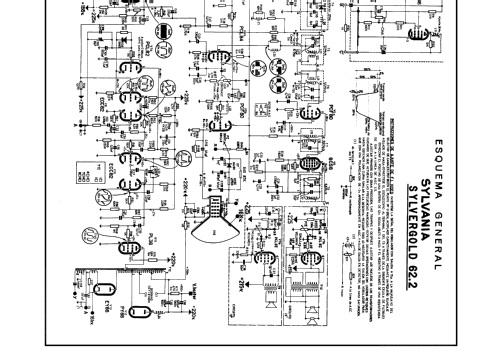 Sylvergold 62-2; Sylvania (ID = 2500341) Television