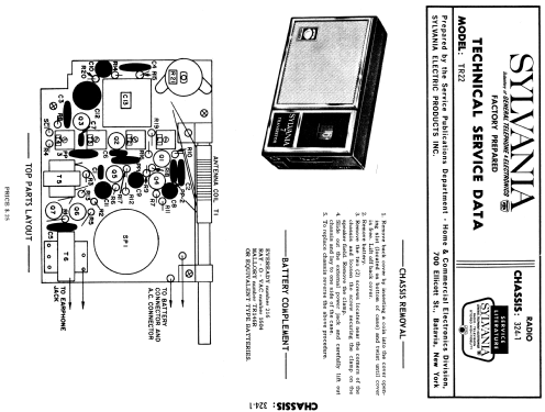 TR22 Ch= 324-1; Sylvania Hygrade, (ID = 2148038) Radio