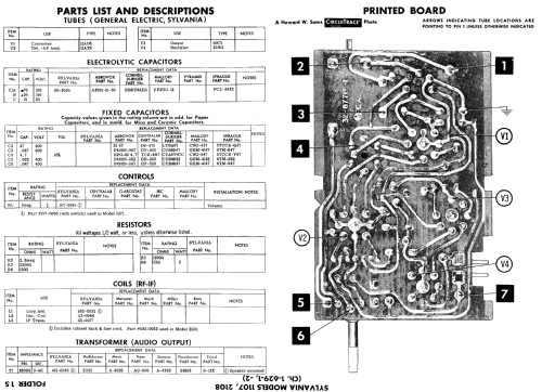 1107 Ch= 1-629-1; Sylvania Hygrade, (ID = 637851) Radio