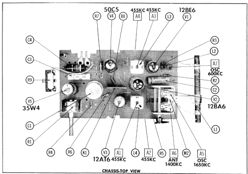 1202TU Ch= 1-615-1; Sylvania Hygrade, (ID = 542610) Radio