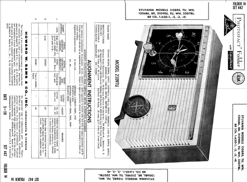 1206BL Ch= 1-630-3; Sylvania Hygrade, (ID = 543910) Radio