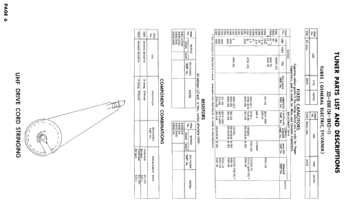 17D203Q Ch= 1-543-1; Sylvania Hygrade, (ID = 894542) Television