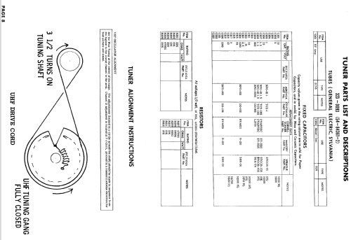 17P110QU Ch= 1-537-5; Sylvania Hygrade, (ID = 870589) Television