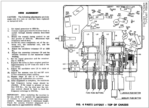 1CF743-1 Ford 1A-18805; Sylvania Hygrade, (ID = 238784) Autoradio