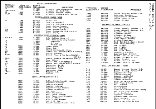 1CF743-1 Ford 1A-18805; Sylvania Hygrade, (ID = 238786) Car Radio