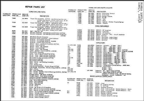 1CF743 Ford #1A-18805-B; Sylvania Hygrade, (ID = 238740) Car Radio