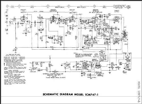 1CM747-1 Mercury 1M-18805; Sylvania Hygrade, (ID = 238773) Car Radio