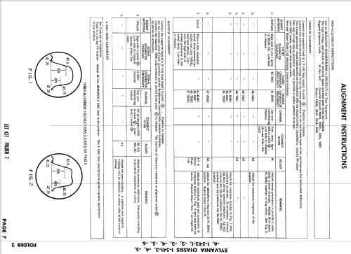 21C414 Series Ch= 1-542-1; Sylvania Hygrade, (ID = 927972) Television