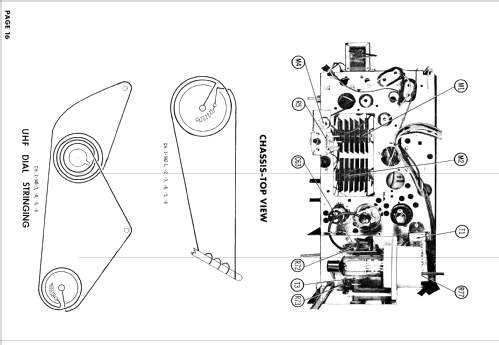 21C414 Series Ch= 1-542-1; Sylvania Hygrade, (ID = 927981) Television