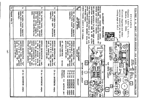 3201 Ch=1-610-1; Sylvania Hygrade, (ID = 126925) Radio