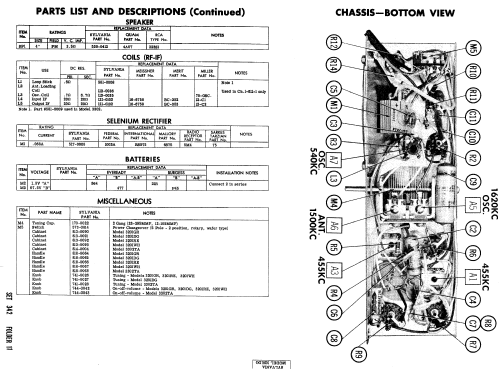 3201DG Ch= 1-610-1; Sylvania Hygrade, (ID = 542715) Radio