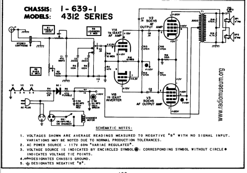 4312 Ch= 1-639-1; Sylvania Hygrade, (ID = 60409) Ampl/Mixer