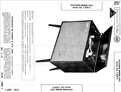 4312 Ch= 1-639-1; Sylvania Hygrade, (ID = 613950) Ampl/Mixer