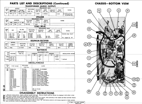 433B Ch= 1-604-1; Sylvania Hygrade, (ID = 580815) Radio