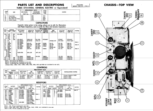 433H Ch= 1-604-1; Sylvania Hygrade, (ID = 580825) Radio