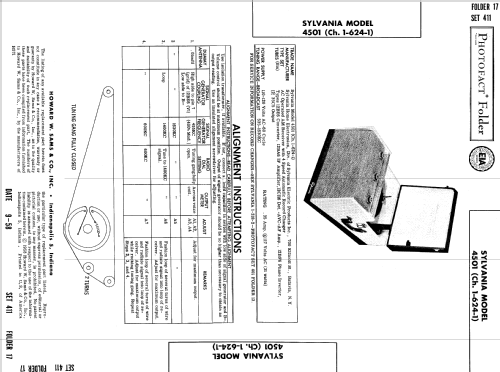 4501 Ch= 1-624-1; Sylvania Hygrade, (ID = 541818) Radio