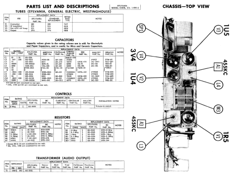 454H Ch= 1-606-1; Sylvania Hygrade, (ID = 580852) Radio