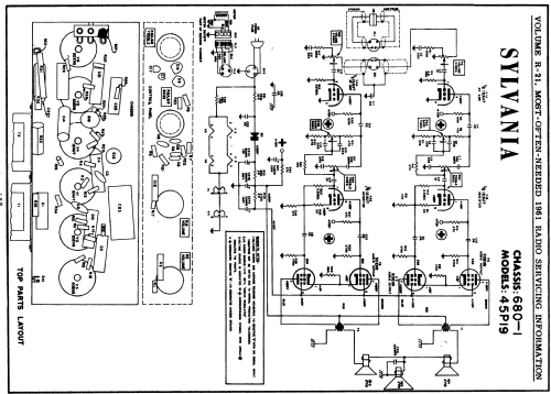 45P19 Ch= 680-1; Sylvania Hygrade, (ID = 147439) R-Player