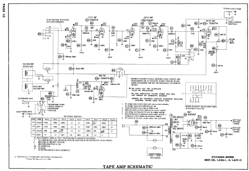 4801 Ch= 1-626-1, -2; Sylvania Hygrade, (ID = 689816) Radio