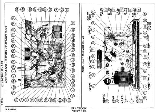 4801 Ch= 1-626-1, -2; Sylvania Hygrade, (ID = 689821) Radio