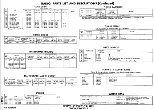 4801 Ch= 1-626-1, -2; Sylvania Hygrade, (ID = 689823) Radio