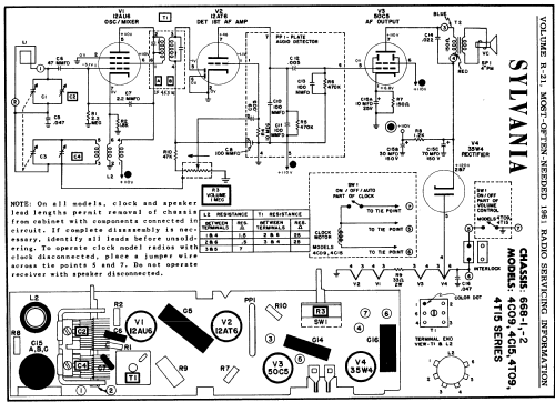 4C09 Ch= 668-2; Sylvania Hygrade, (ID = 147429) Radio