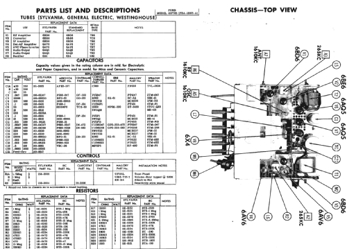 4SF765 Ch= FDA-18805-A; Sylvania Hygrade, (ID = 238239) Car Radio