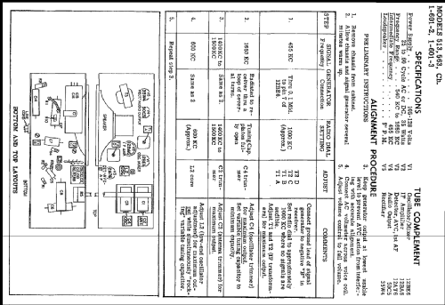 513 Ch= 1-601-2; Sylvania Hygrade, (ID = 218596) Radio